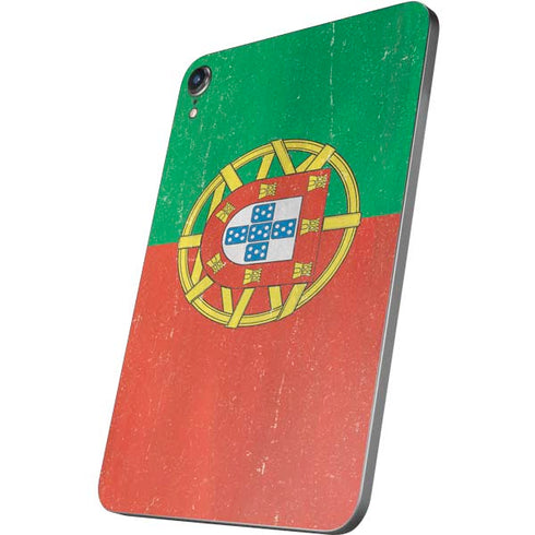 Portugal Flag Distressed Apple iPad Mini Skin